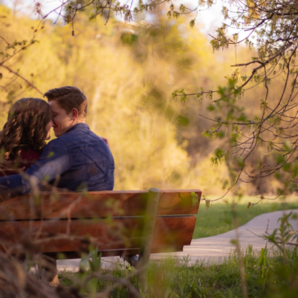 Long distance couple making effort to see each other