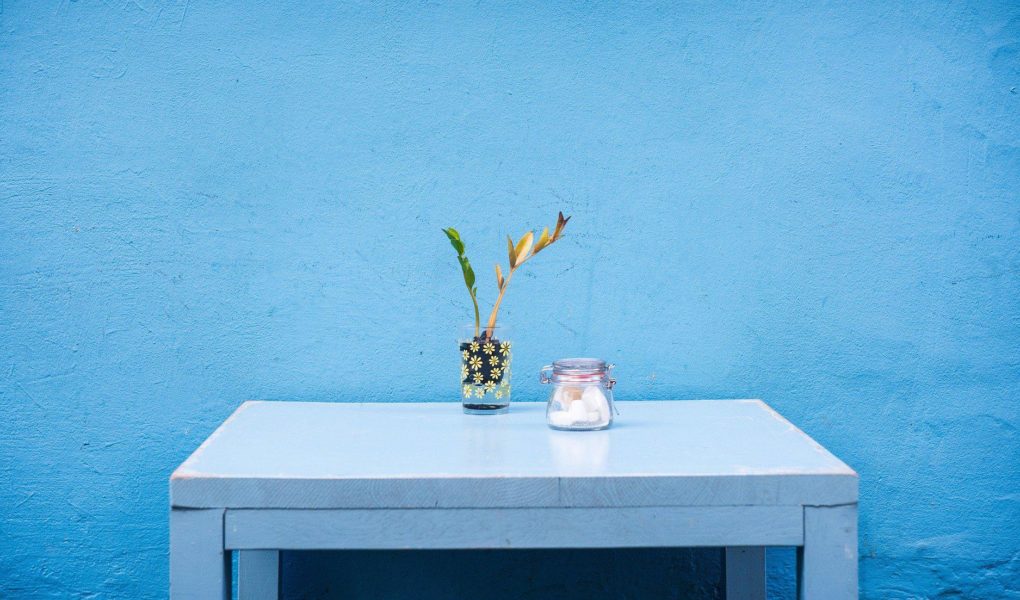 Aqua blue and natural colours are predicted to be a big home decor trend in 2021
